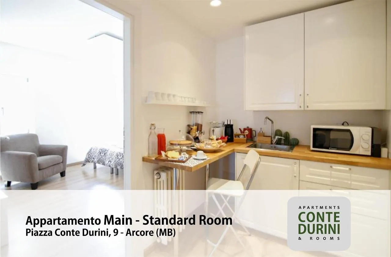 Conte Durini Apartments & Rooms Arcore Frühstückspension